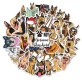 (image for) German Shephard Dog Stickers Mixed Non Repeating Decals 50 pcs