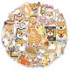 (image for) Shiba Inu Dog Stickers Variety Non Repeating Decals 50 pcs
