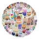 (image for) Boba Tea Stickers Cartoon Skateboard Laptop Vinyl Decals 50 pcs