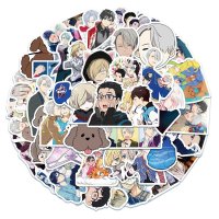 (image for) Anime YURI ON ICE Stickers Skateboard Laptop Decals 50pc