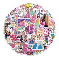 (image for) JoJo Siwa Singer Stickers Non Repeating Skateboard Luggage 50pc