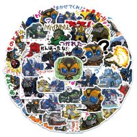 (image for) Transformers Cartoon Vinyl Stickers Non-Repeating Decals 50pcs