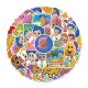 (image for) BUBBLE GUPPIES Cartoon Vinyl Stickers Non-Repeating Decals 50pcs