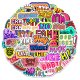 (image for) Inspirational Catch Phrases Stickers Bright Non Repeating 50 pcs