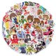 (image for) Anime Card Captor Sakura Stickers Skateboard Laptop Decals 50pc
