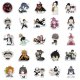 (image for) Anime BLACK CLOVER Stickers Non-Repeating Decals 50pcs
