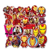 (image for) Ironman Superhero Stickers Lot Non Repeating Vinyl Decals 35pcs