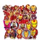 (image for) Ironman Superhero Stickers Lot Non Repeating Vinyl Decals 35pcs