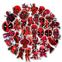 (image for) Dead Pool Marvel Superhero Sticker Non Repeating Decal 35pcs