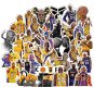 (image for) Kobe Bryant Stickers Mamba Lakers Non Repeating Decals 50 pcs