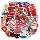 (image for) London England Stickers Travel Vacation Non Repeating 50 pcs