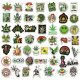 (image for) Cannabis Marijuana Plant Stickers President Vinyl Decal 100pcs