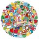 (image for) Tropical Beach Stickers Sun and Surf Laptop Luggage Decals 100pc