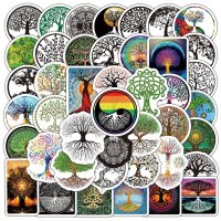 (image for) Tree Of Life Stickers Garden Creation Laptop Luggage Decals 50pc