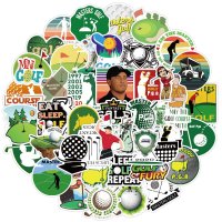 (image for) Golf Life Stickers Tiger Woods Laptop Luggage Decals 50pc