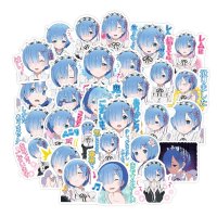 (image for) Anime RE: ZERO Stickers Non-Repeating Skateboard Decals 40pcs