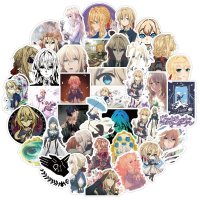 (image for) Anime VIOLET EVERGARDEN Stickers Non-Repeating Decals 50pcs