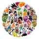 (image for) Anime Dragon Ball Z Stickers Non-Repeating Skateboard Decals 50p