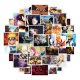 (image for) Anime NARUTO Stickers Non-Repeating Skateboard Laptop 50pcs