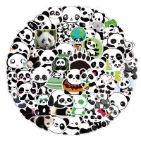 (image for) Panda Bear Stickers Animal Lover Non Repeating Decals 50 pcs