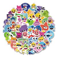 (image for) Baby Shark Stickers Skateboard Vinyl Laptop Luggage Decal Bomb