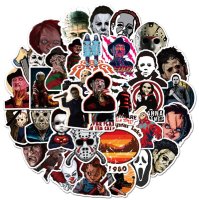 (image for) Horror Movies Decal Sticker 0910 Freddy Krueger Jason Lot 50pcs