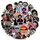 (image for) Horror Movies Decal Sticker 0910 Freddy Krueger Jason Lot 50pcs