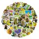 (image for) Shrek Stickers Cartoon Humor Fun Vinyl Decal Non Repeating 50pcs