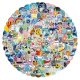 (image for) Random Fun Stickers Non Repeating Sticker Bomb Decals 200 pcs