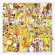(image for) Giraffe Lover Inspiration Stickers Skateboard Flask Laptop 50pcs
