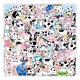 (image for) Dairy Cow Stickers Animated Vinyl Decals Skateboard Laptop 50pcs