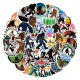 (image for) Big Foot Sasquatch Decal Stickers Mixed Non Repeating 50 pcs