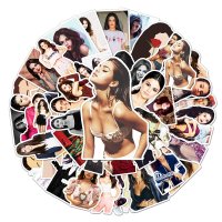 (image for) Selena Gomez Decal Stickers Singer Pop Star Non Repeating 50pcs