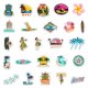 (image for) Hawaii Aloha #2 Decal Stickers Non Repeating Vinyl 50pcs
