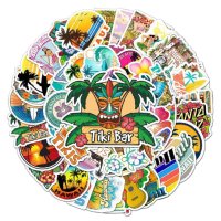 (image for) Hawaii Aloha #2 Decal Stickers Non Repeating Vinyl 50pcs