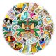 (image for) Hawaii Aloha #2 Decal Stickers Non Repeating Vinyl 50pcs