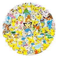 (image for) Pokemon #5 Pikachu and more Decal Stickers Non Repeating 80 pcs