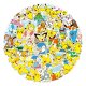 (image for) Pokemon #5 Pikachu and more Decal Stickers Non Repeating 80 pcs