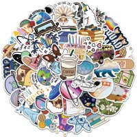 (image for) Random Current Event Decal Vinyl Stickers Non Repeating 50 pcs