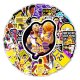 (image for) Kobe Bryant Lakers #2 Decal Stickers Non Repeating Vinyl 50pcs