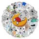 (image for) Koala Bear Decal Stickers Non Repeating Vinyl 50pcs