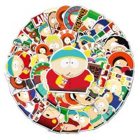 (image for) South Park Adult Cartoon Decal Stickers Non Repeating Vinyl 50pc