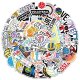 (image for) Volley Ball Amature Pro Fun Decal Stickers Non Repeating 50pcs