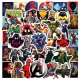 (image for) Superhero DC Marvel Decal Sticker Vinyl Non Repeating 100pc