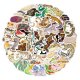 (image for) Mixed Lizard Decal Stickers Non-Repeating pack 50pcs