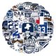 (image for) Dallas Cowboys Decal Stickers NFL Football Vinyl Decal 50pcs