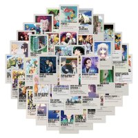 (image for) Mixed Anime Decal Stickers Poster Style #3 Non-Repeating 50pcs