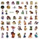 (image for) Encanto Disney Stickers Cartoon Mirabel Decal Pack 50pc (1672)