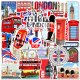 (image for) London England Sticker Decal Vinyl Stickers 50pcs (1746)