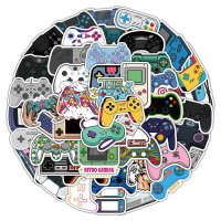 (image for) Video Game Controller Sticker Decal Vinyl Stickers 50pcs (1778)